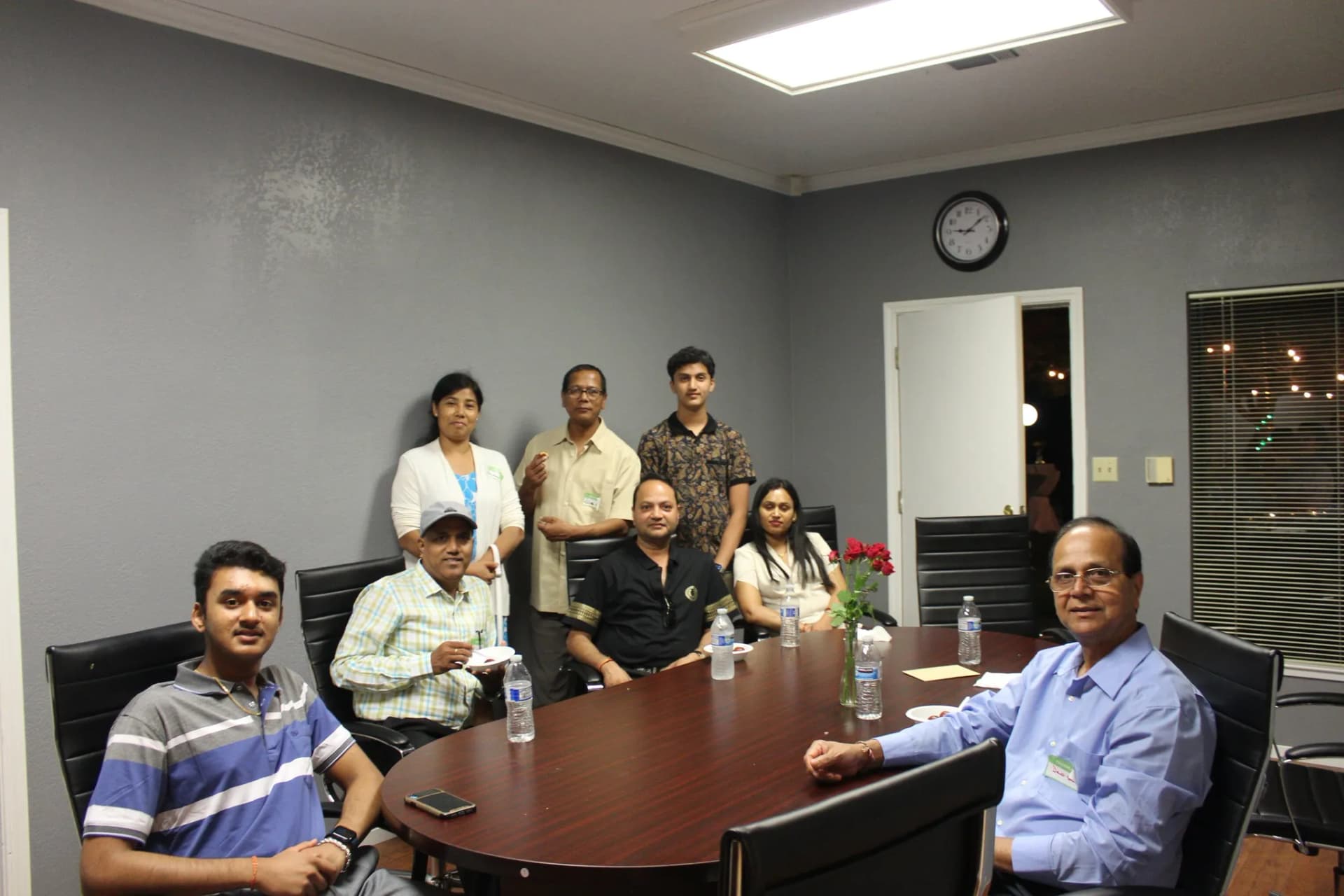 SSquare team meeting with clients